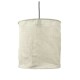 SUSPENSION TOILE DE JUTE Ø 40- BLANC